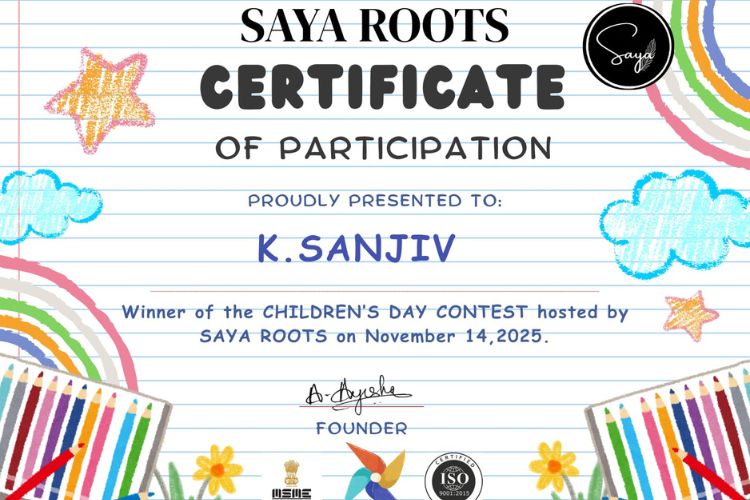 School competitions conducted on Children's Day